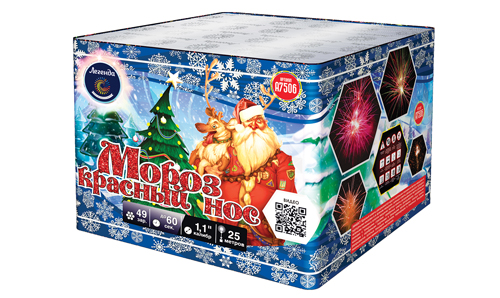  Батарея салютов Мороз Красный Нос  в Крыме