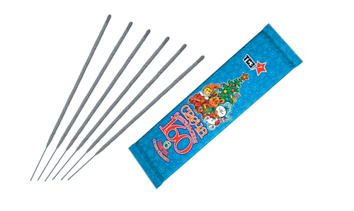  Бенгальские свечи 6 шт 160 мм в пакете  в Крыме