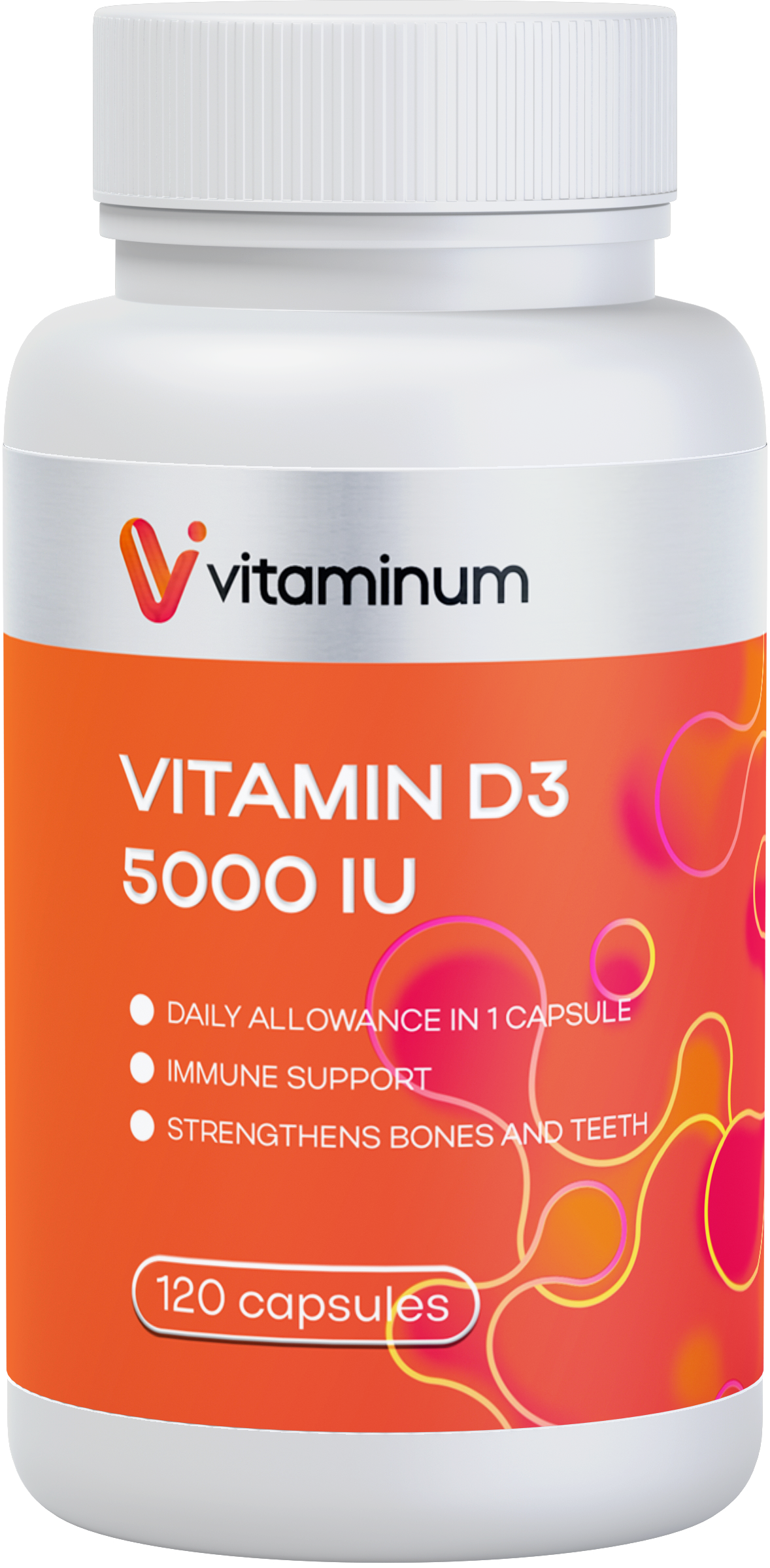  Vitaminum ВИТАМИН Д3 (5000 МЕ) 120 капсул 260 мг  в Крыме